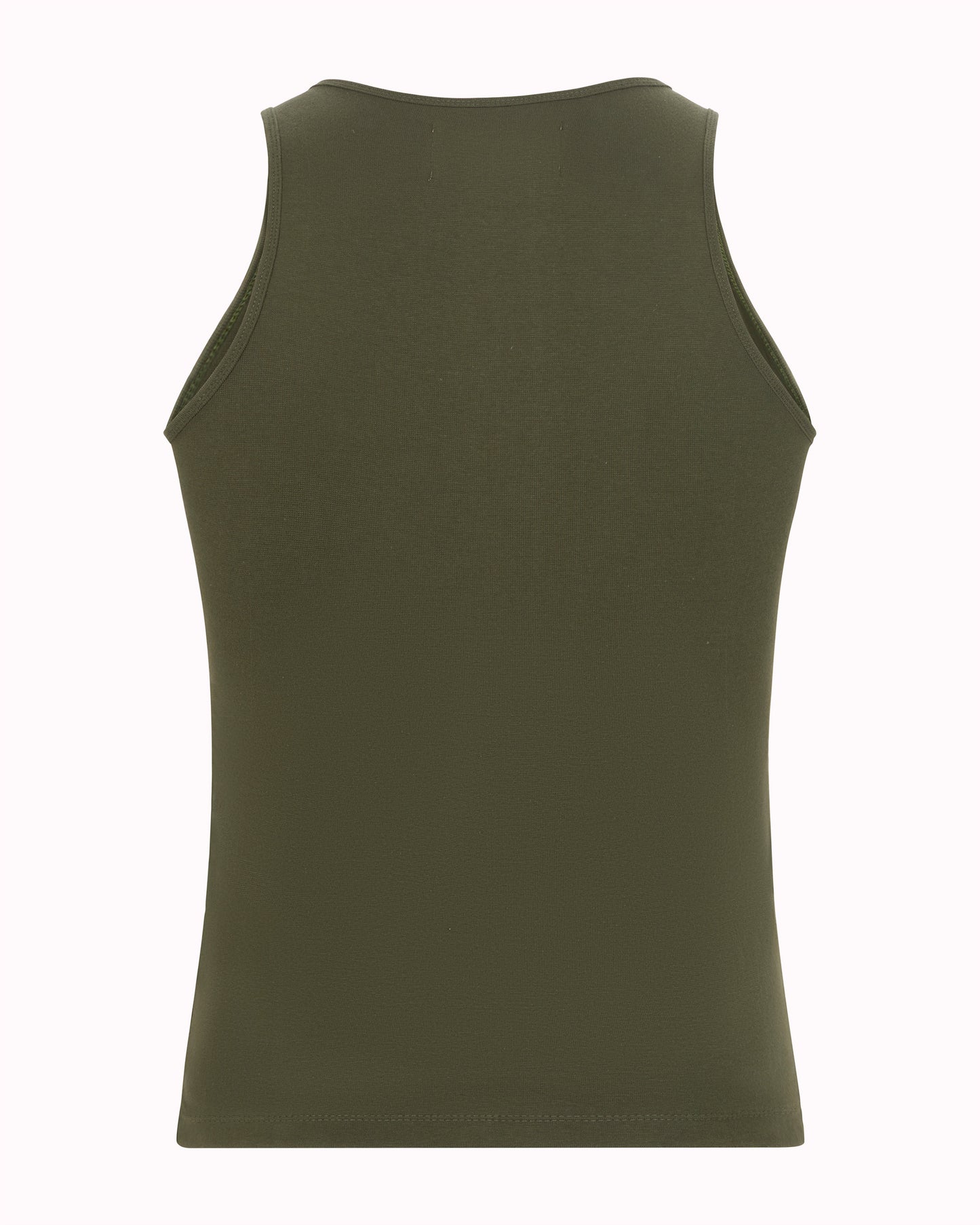SUSPENDER TANK TOP - KHAKI