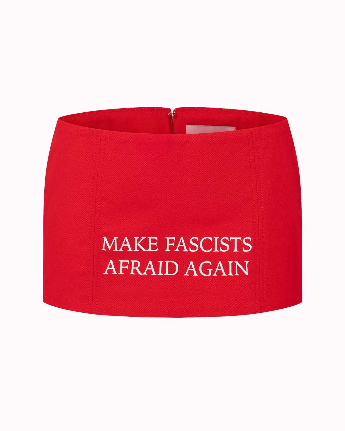MAKE FASCISTS AFRAID AGAIN MINISKIRT