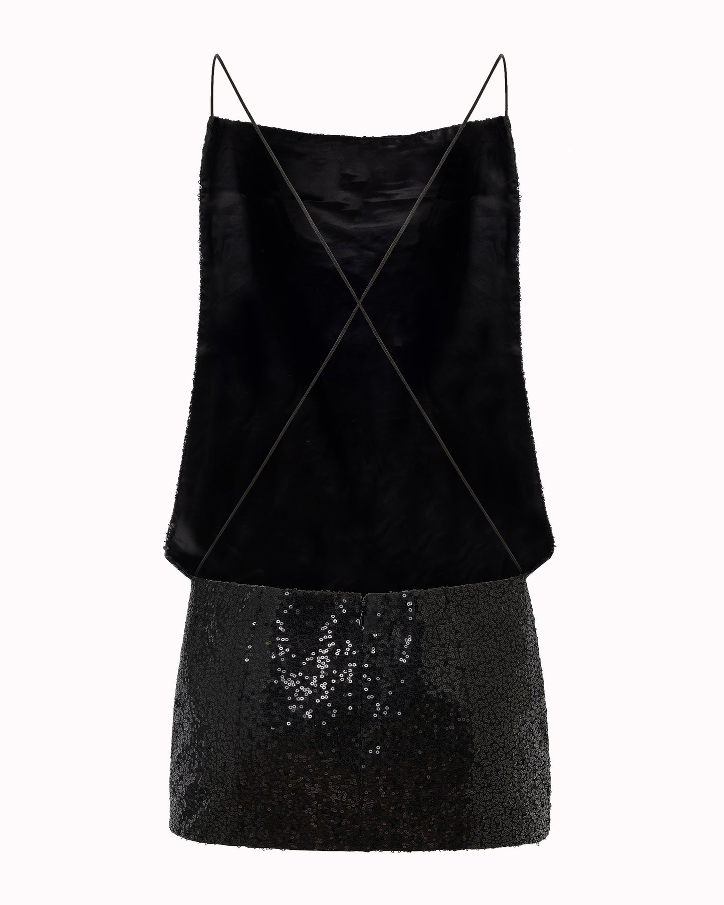 HERETICA DRESS -  BLACK