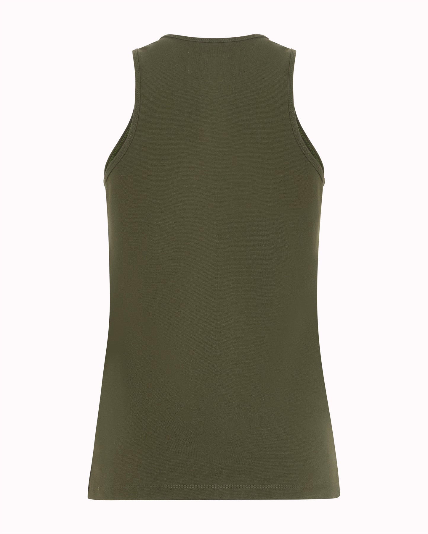 SUSPENDER TANK TOP - KHAKI